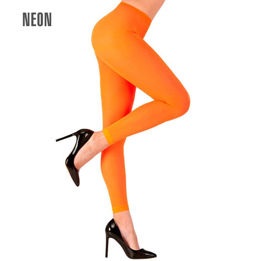 Neon Orange Leggings 70 Den