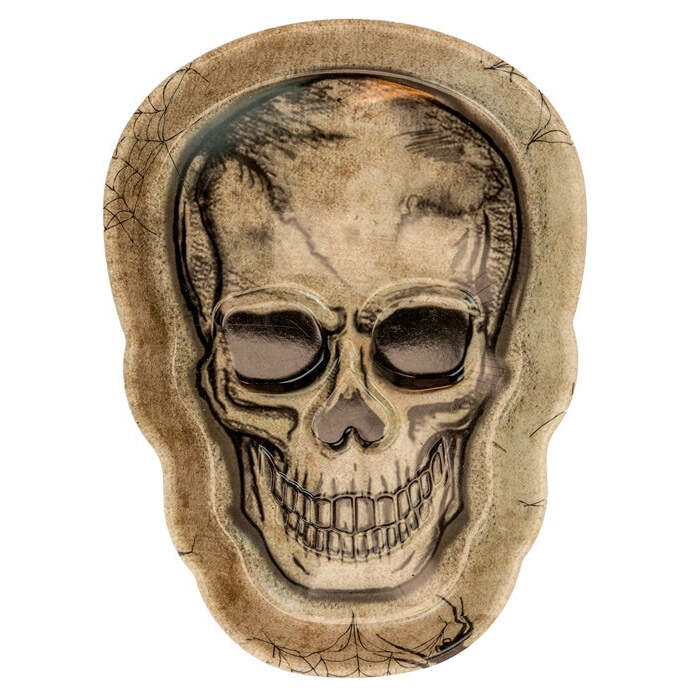 Skull Tray 25X18 Cm