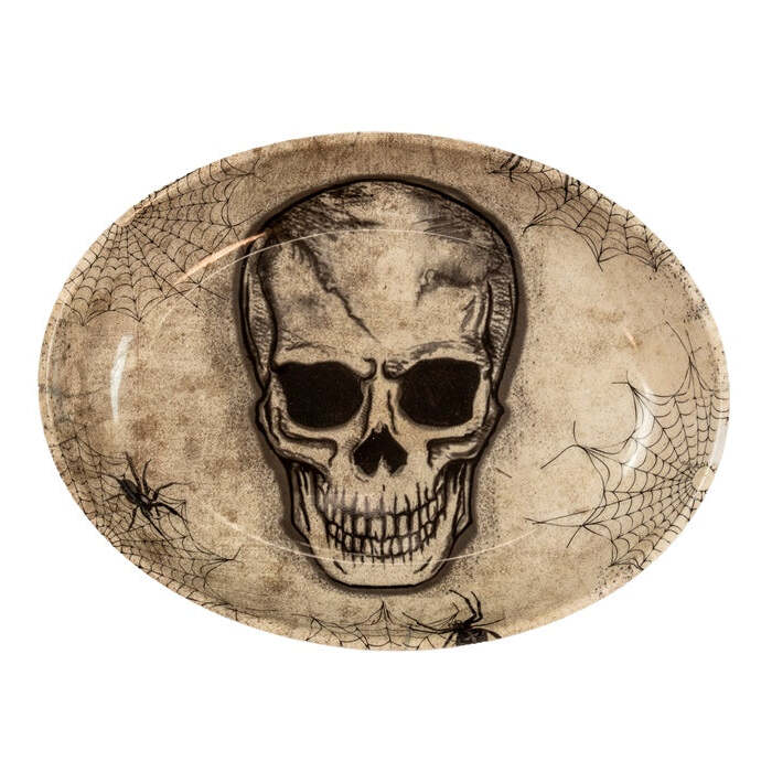 Skull Bowl  32 X 24 Cm