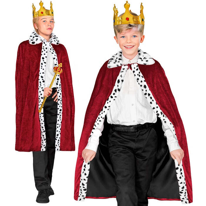 Burgundy Royal Cape 90 Cm