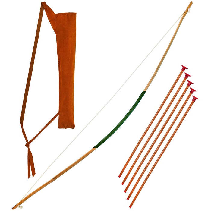 Archery Set 100 Cm  Bow, Quiver, Arrows 