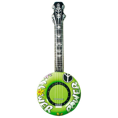 Green Inflatable Banjo 100 Cm