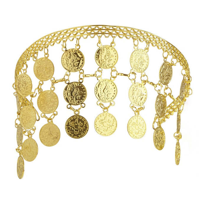 Gold Coin Headpiece