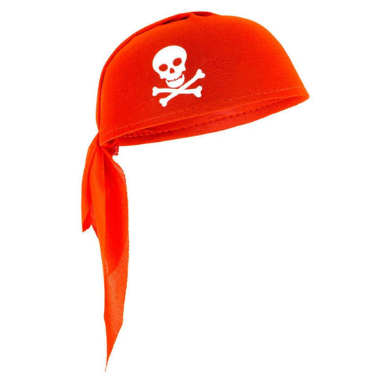 Red Fabric Pirate Hat