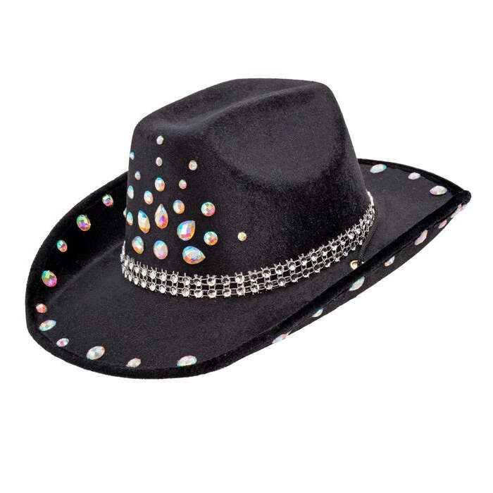 Black Diamonds Cowboy Hat