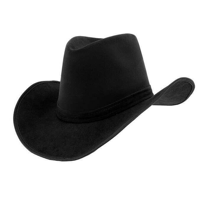 Suede Look Cowboy Hat