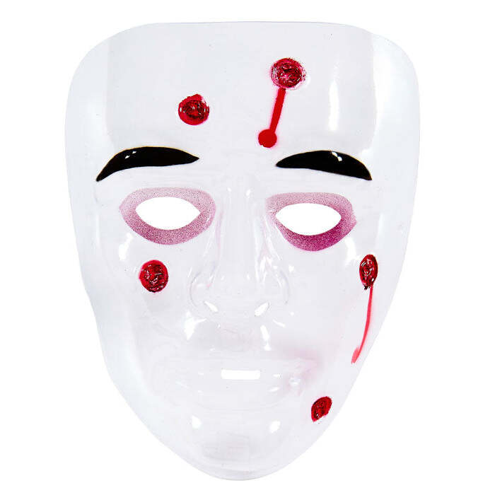 Pvc Bullet Holes Mask