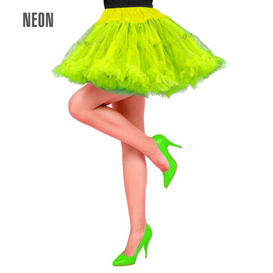 Neon Yellow Tutu Layered Soft Tulle