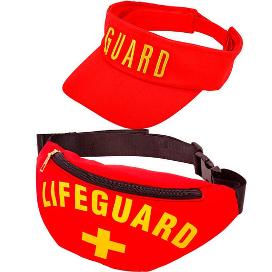 Lifeguard  Visor & Belt Bag 