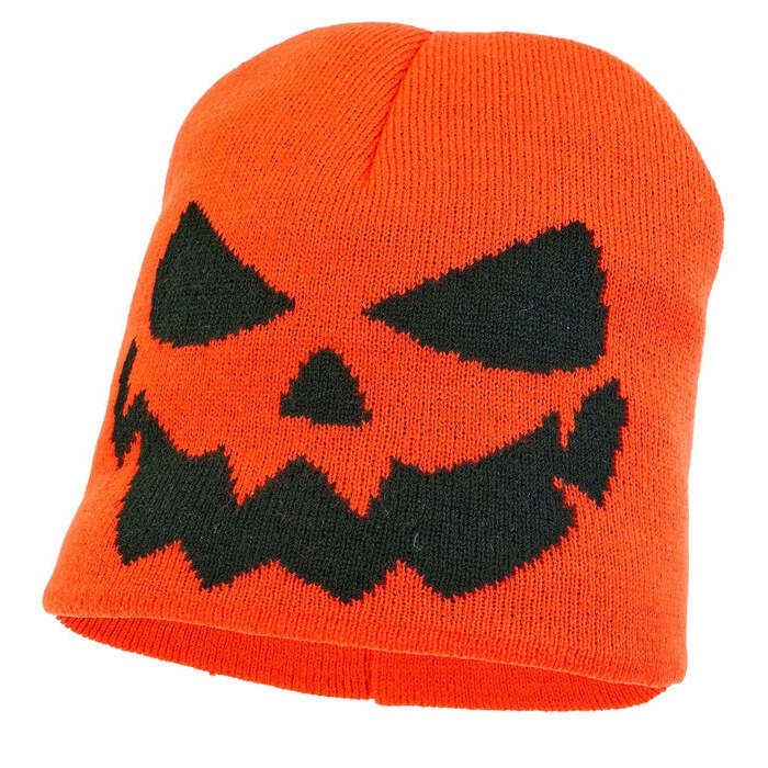 Hat Cap Beanie Pumpkin Child Size