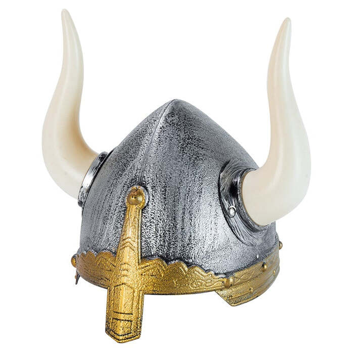 Viking Helmet Hard Plastic - Child Size