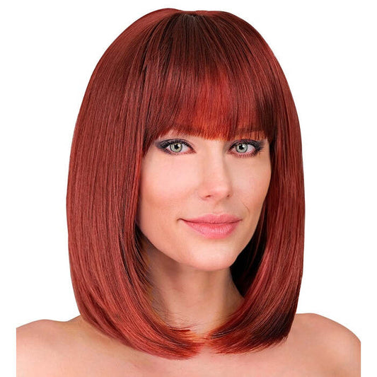 Burgundy Layla Dream Hair Wig In Color Box