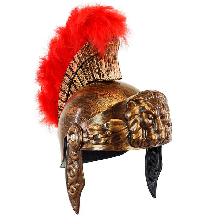 Roman Centurion Helmet Hard Plastic - Child Size