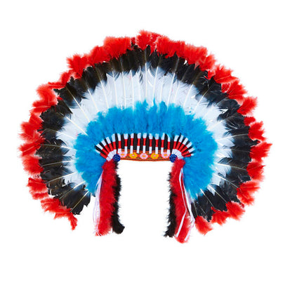 Deluxe Indian Headdress With Marabou