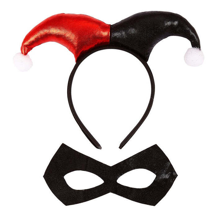 Harlequin  Headpiece, Eyemask 