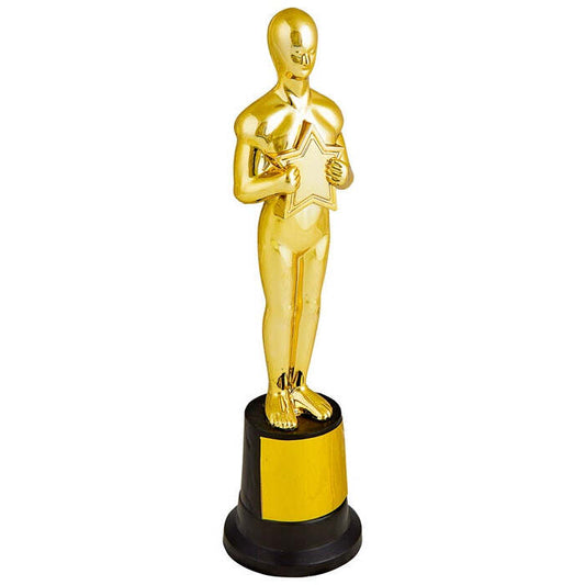 “Award Trophy With Customizable Adhesive Etiquette” 22 Cm
