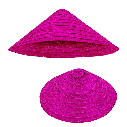 Pink Straw Vietkong Hat
