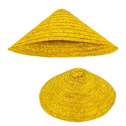 Yellow Straw Vietkong Hat