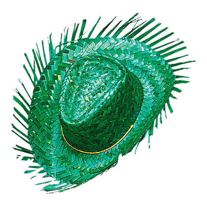Green Straw Gringo Hat