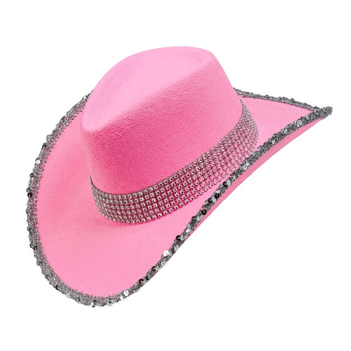 Pink Party Cowgirl Hat