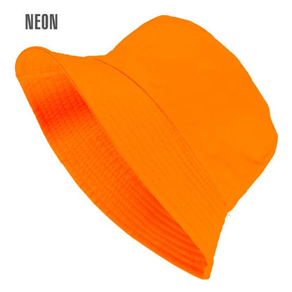 Neon Orange Bucket Hat
