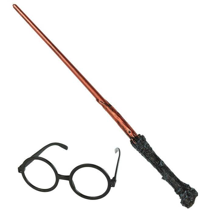 Wizard Apprentice  Wand, Glasses 