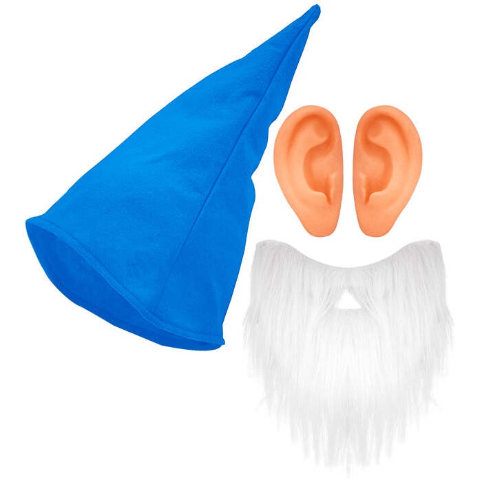 Blue Dwarf  Hat, Beard, Ears 