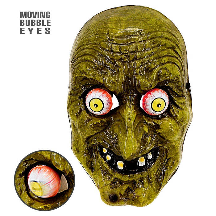 Mask Goggly Eyes Witch Pvc