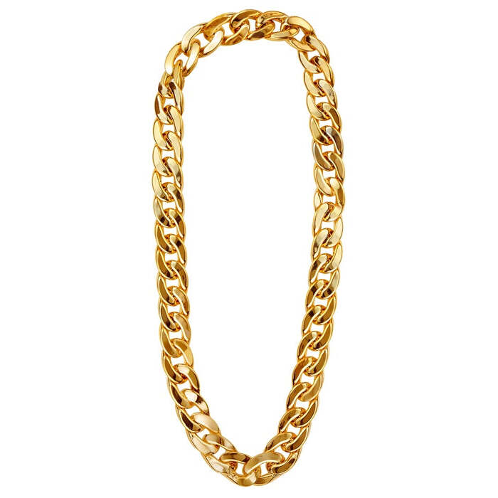 Gold Necklace 72 Cm