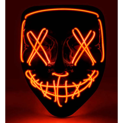 Red Led Scary Mask