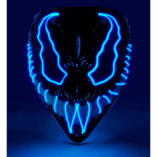 Blue Led Monster Mask