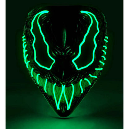 Green Led Monster Mask