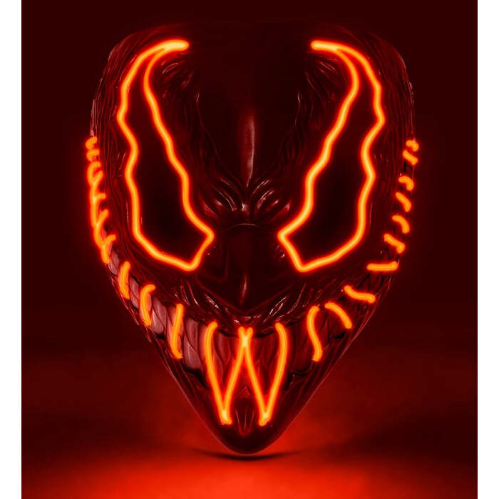 Red Led Monster Mask