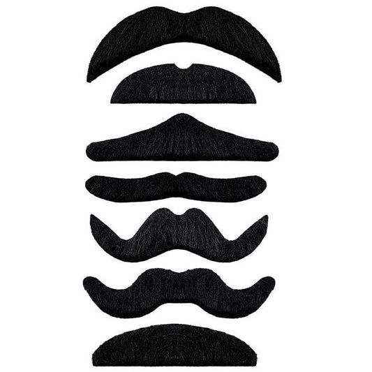 Set Of 7 Moustaches