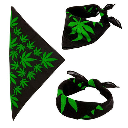 Ganja Bandana 55X55 Cm - 100% Cotton
