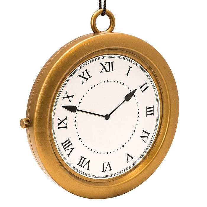 Big Clock Necklace 20 Cm  