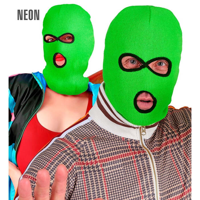 Neon Green Balaclava Mask