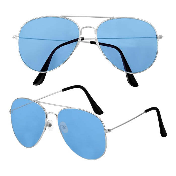 Blue Lenses Character Glasses