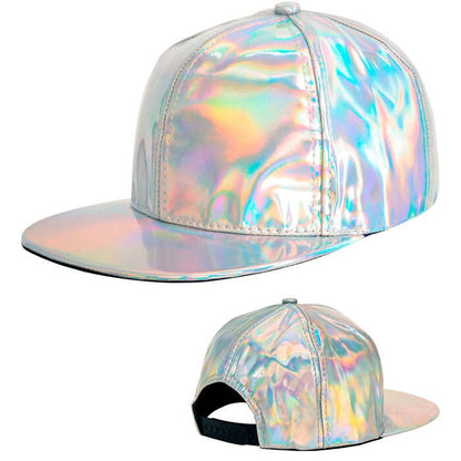 Silver Holographic Cap