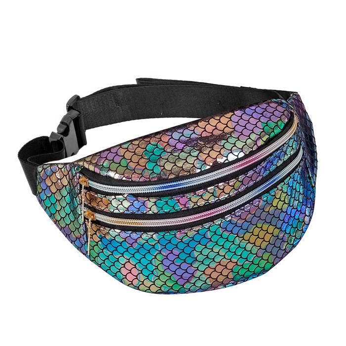 Scales Holographic Belt Bag