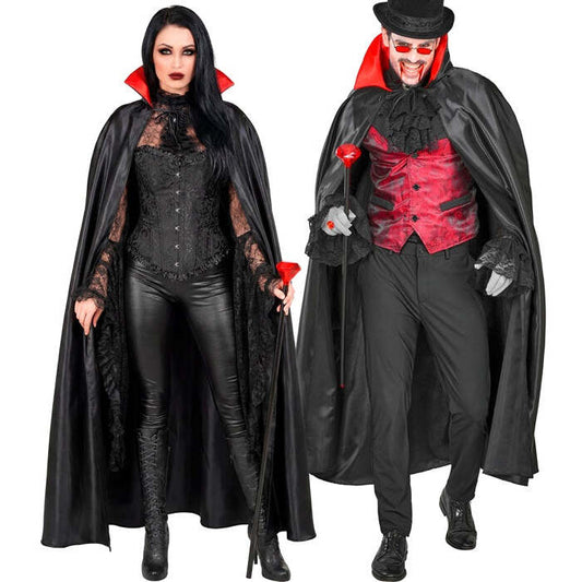 Satin Vampire Cape 140 Cm