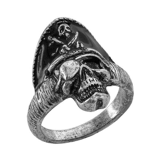Pirate Captain Skull Ring