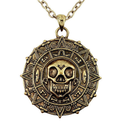 Skull Compass Necklace