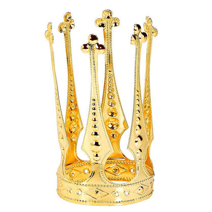 Gold Alluminium Mini Crown