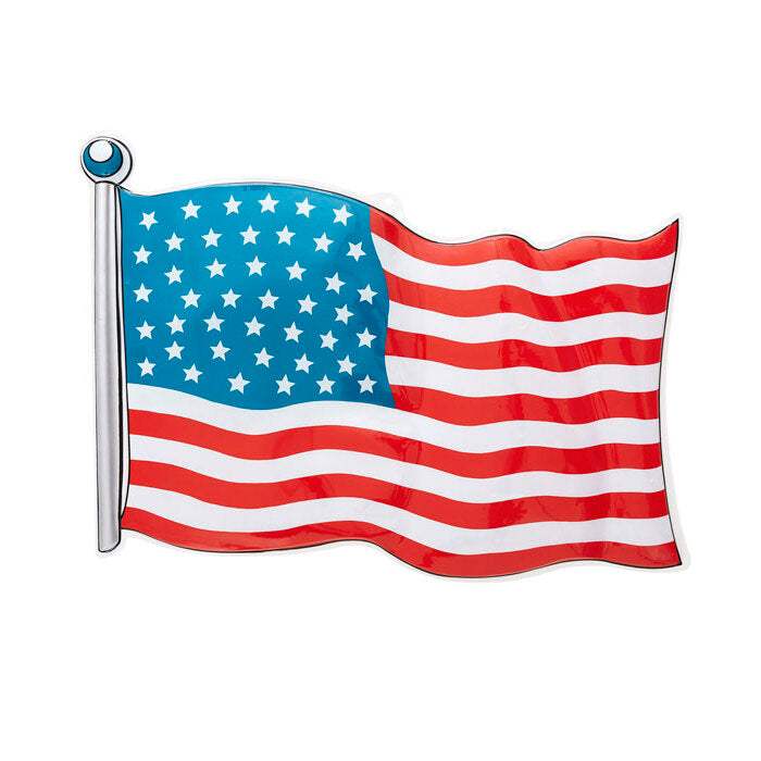 Pvc U.S.A. Flag 62X44 Cm