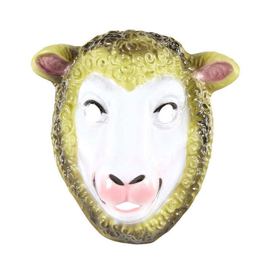 Pvc Sheep Mask Child Size