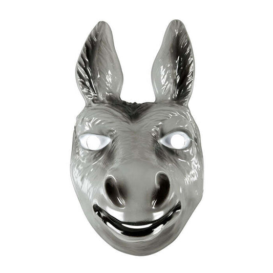 Pvc Donkey Mask Adult Size