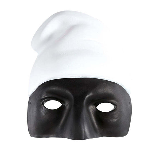 Pvc Pulcinella Mask Adult Size