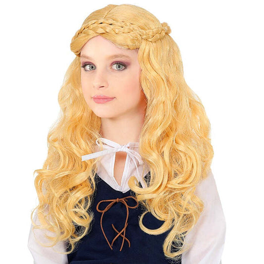 Medieval Wench Wig In Box