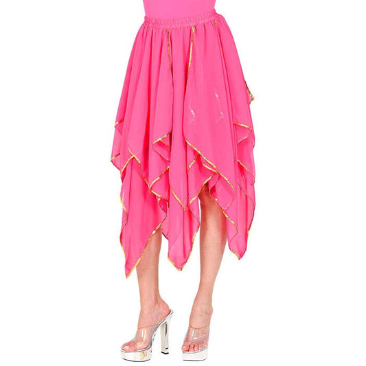 Pink Chiffon Skirt